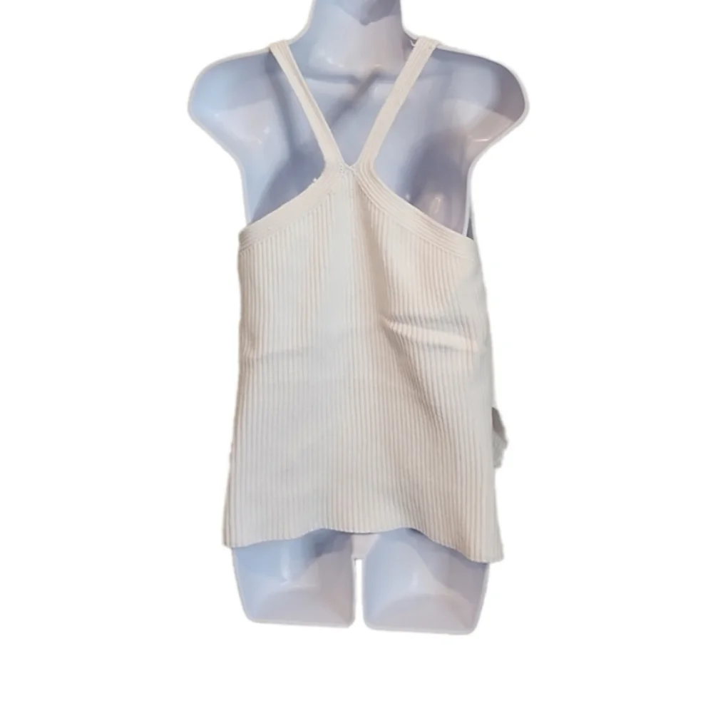 helmut Lang Ribbed Razor Back Tank - Picture 3 of 9